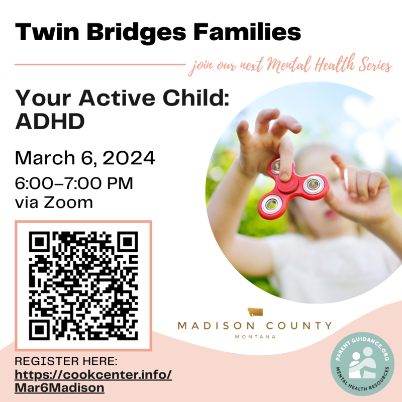 Mental Health Series Photo:  Your Active Child